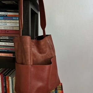 Brown Tote Bag
